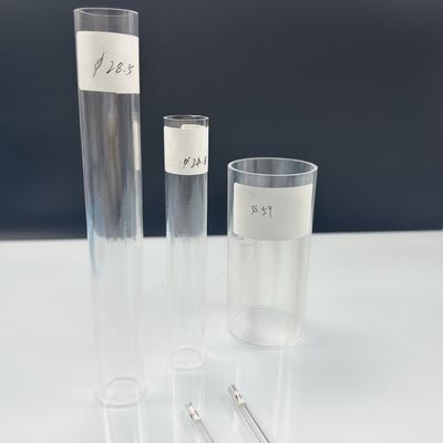 Rôles de tubes de saphir à haute résistance aux rayures pour les applications à haute température