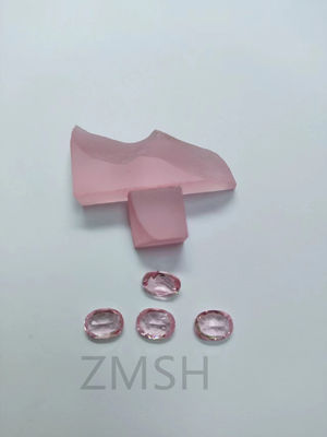 Coral / Rose Pink Sapphire brut / Roughgem Crystal Fabriqué pour les bijoux