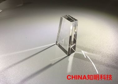 Bloc optique de Windows de saphir de forme de trapèze pour la machine de chargement initial de beauté de laser