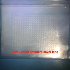 verre bactérien de culture de laboratoire de basse température d'Endoscope de composants du saphir 3*0.15mmt