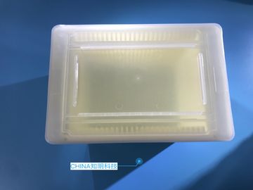 boîte de transporteur de gaufrette de 2inch 3inch 4inch pp pour les substrats carrés de gaufrette