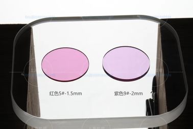Anti haute température de saphir de Windows de lentille en verre optique portable de saphir