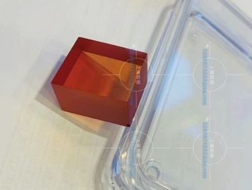 Bloc en cristal artificiel enduit de saphir de cristal de saphir de laser de haute performance