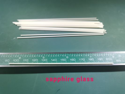 dia1.0mm mince Ultra-fin 0.6mm Al2o3 Sapphire Glass Rod Stick en céramique a enroulé la surface