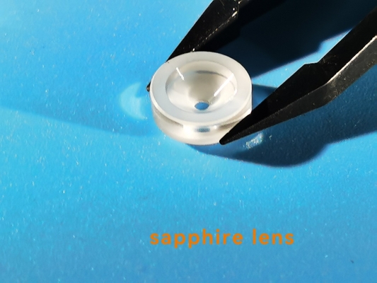 Monocristal poli/non poli en forme d'hélice de Sapphire Lens Glasses Al 2O3