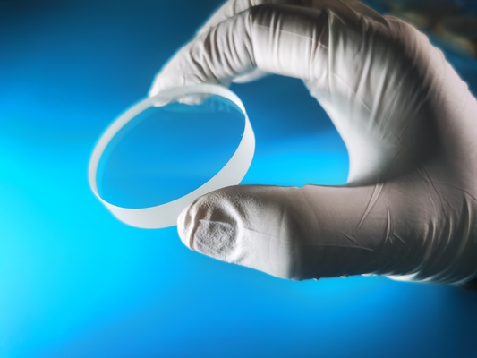 Lentille optique monocristalline roulement à billes d'Al2O3 Sapphire Glass Tube Transparent Polished