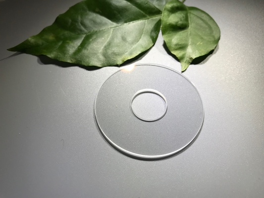 Sapphire Optical Windows Quartz Material transparente circulaire a adapté le diamètre aux besoins du client
