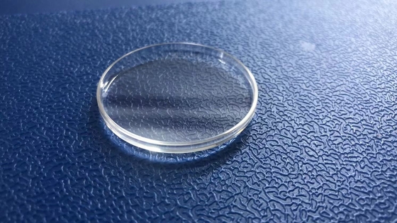 39 / glissières de microscope polies par Sapphire Crystal Watch Face Double Side de 40/45mm