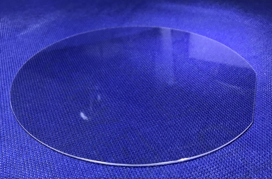 Sapphire Optical Windows Quartz Customized transparente circulaire Sapphire Lens Wafer With Hole
