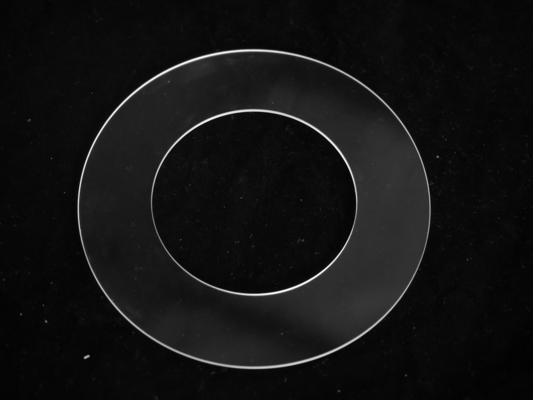 Vitre optique au quartz synthétique fondu de qualité GS1