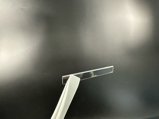 Dièse simple d'Al2O3 Crystal Sapphire Glass Razor Blade Medical et 38x4.5x0.3mmt poli