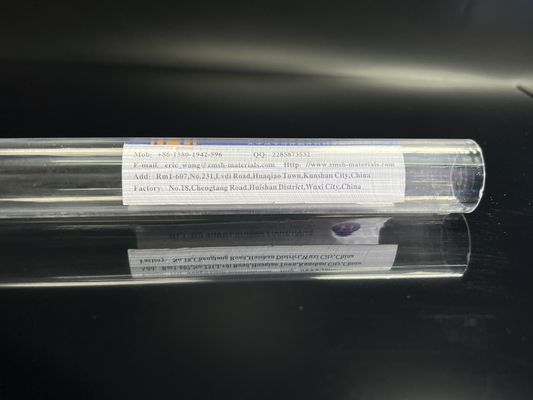Tube de quartz d'instrument de Sapphire Tube Rods Protective Insulating de contrôle de flux