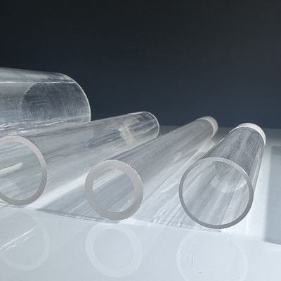 1 pouce, 2 pouces, 3 pouces, tubes de saphir transparents personnalisés 10 à 800 mm