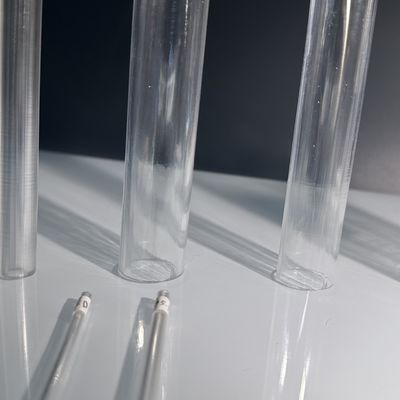 99.995% Al2O3 Tubes de saphir transparentes à haute tolérance de translucide
