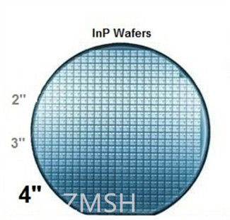 3 pouces InP Indium Phosphide Substrate de type N semi-conducteur méthode de croissance VGF 111 100 orientation