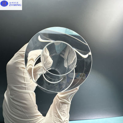Méthode KY pour le tube de saphir transparent poli Taille personnalisée Haute dureté Haute résistance à l'usure
