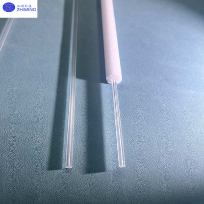 Tubes en saphir transparentes personnalisables Dureté du tuyau en saphir Mohs 9,0 résistance à l'usure élevée
