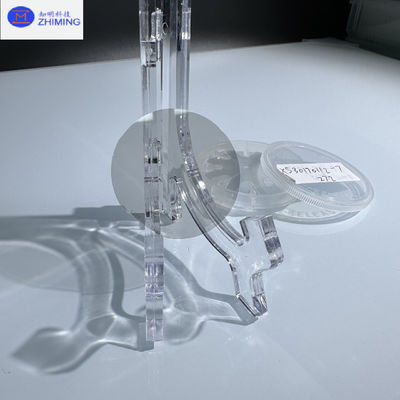 Wafer au carbure de silicium Taille personnalisée Wafer à silicone semi-isolant presque incolore Transparent Résistance à haute pression
