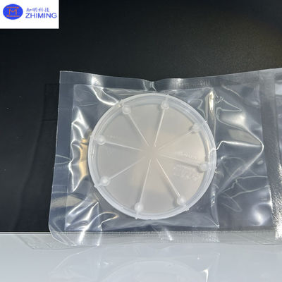 Wafer au carbure de silicium Taille personnalisée Wafer à silicone semi-isolant presque incolore Transparent Résistance à haute pression