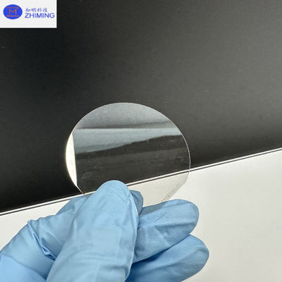 Wafer au carbure de silicium Taille personnalisée Wafer à silicone semi-isolant presque incolore Transparent Résistance à haute pression