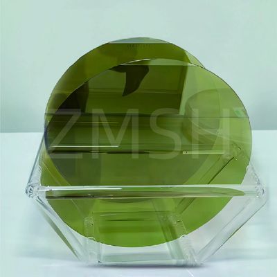 Wafer SiC 4H N de type 8 pouces de qualité de production de qualité factice personnalisé Wafer au carbure de silicium poli à double face