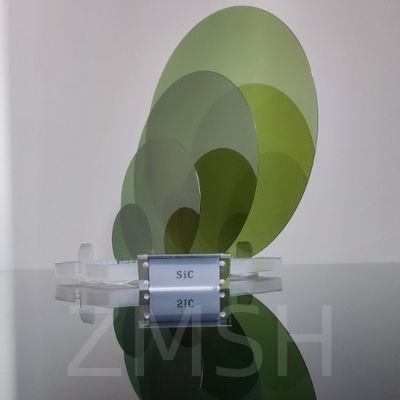 Wafer SiC 4H de type N de qualité carbure de silicium 2 pouces 4 pouces 6 pouces 8 pouces DSP sur mesure