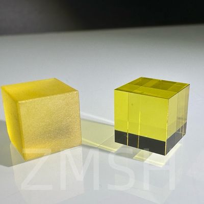 Cultivation artificielle couleur dopée saphir AL2O3 méthode CZ personnalisée Rubis bleu Padparadscha