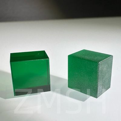 Cultivation artificielle couleur dopée saphir AL2O3 méthode CZ personnalisée Rubis bleu Padparadscha