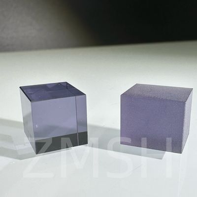 Cultivation artificielle couleur dopée saphir AL2O3 méthode CZ personnalisée Rubis bleu Padparadscha