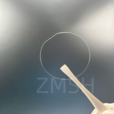 Wafer de saphir 2 pouces C-plan ((0001) DSP SSP 99,999% Monocristallin Al2O3 LEDS Semi-conducteur