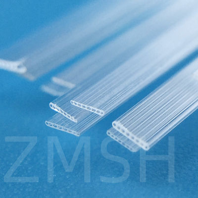Tuyaux de quartz optiques fusionnés SiO2 verre cristallin personnalisé Transparent Les deux extrémités ouvertes Une extrémité fermée