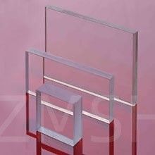 Sapphire vitres optiques AL2O3 ronde rectangulaire polissage AR revêtement personnalisation