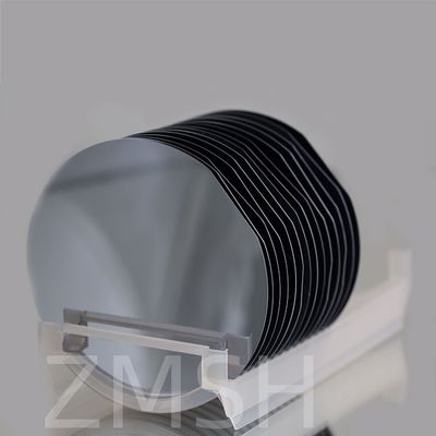 8 pouces GaN-sur-Si épitaxy Wafer 110 111 110 N type P type personnalisation semi-conducteur RF LED