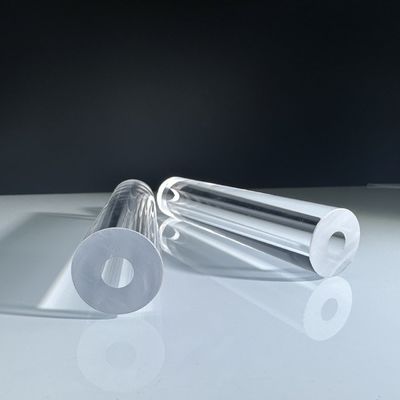 Cristal Al2O3 poli adapté aux besoins du client par tubes synthétiques industriels de saphir