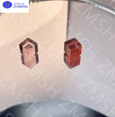 Saphir pierre précieuse brute fabriquée en laboratoire Padparadscha Saphir rose Saphir haute dureté à des fins de bijoux