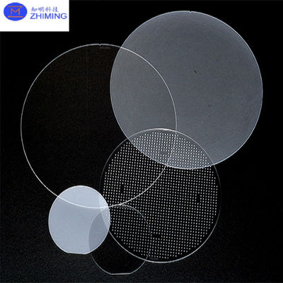Wafer de silice fondu JGS1 JGS2 BF33 8 pouces 12 pouces épaisseur 750um±25um Ra ≤ 0,5 nm TTV ≤ 10um