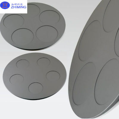 Plaque en céramique SiC pour le traitement des gaufres de 2 pouces 4 pouces 6 pouces et taille personnalisée