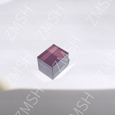 Cultivation artificielle couleur dopée saphir AL2O3 méthode personnalisée CZ violet