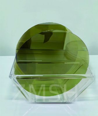 SIC monocristallin conducteur de 6 pouces sur un substrat composite SIC polykristallin