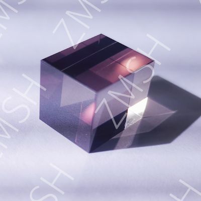Cultivation artificielle couleur dopée saphir AL2O3 méthode personnalisée CZ violet