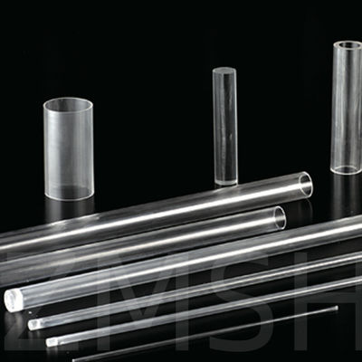 Tubes de saphir 99,999% AL2O3 Polissée haute dureté source d'ions personnalisation EFG KY