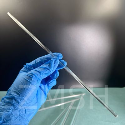 Tubes de saphir 99,999% AL2O3 Polissée haute dureté source d'ions personnalisation EFG KY