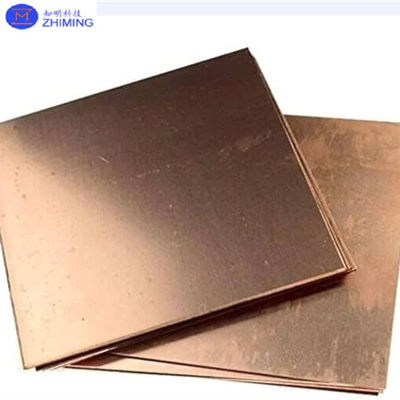 Substrate de cuivre Wafer Cube de cuivre / Substrate 100 110 111 Orientaiton SSP DSP Pureté 99,99%