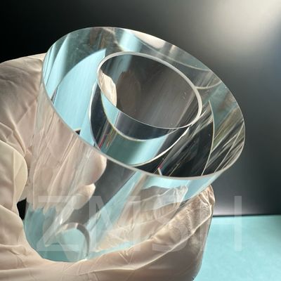 Tubes de saphir transparentes AL2O3 Haute dureté KY EFG Polissée