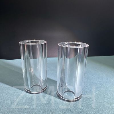 Tubes de saphir transparentes AL2O3 Haute dureté KY EFG Polissée