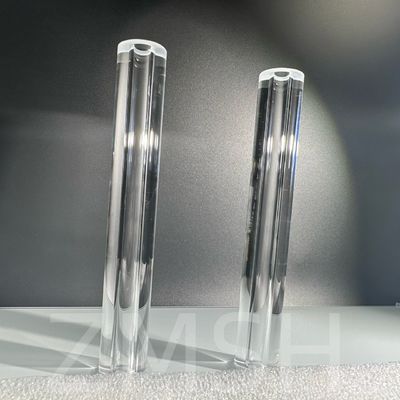Tubes de saphir transparentes AL2O3 Haute dureté KY EFG Polissée