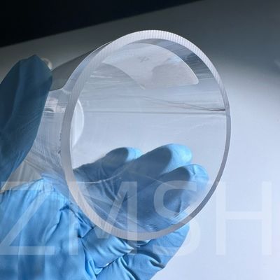 Tubes de saphir transparentes AL2O3 Haute dureté KY EFG Polissée