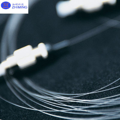 fibre optique saphir Dia 25-500um Orientation de la fibre sur l'axe C Transmission > 80% Haute résistance aux rayonnements
