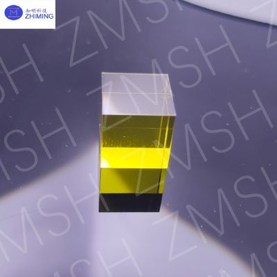 Citron jaune Saphir pierre précieuse synthétique Citron jaune matière première pour la fabrication de bijoux Dureté Mohs de 9