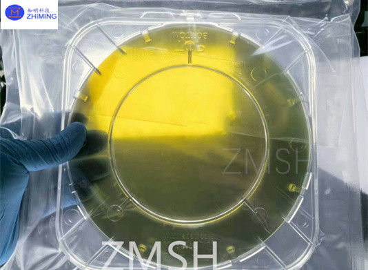 8 pouces 4H-N SiC Wafer épaisseur 500±25μm ou personnalisé N-dopé qualité de recherche de production de mannequin